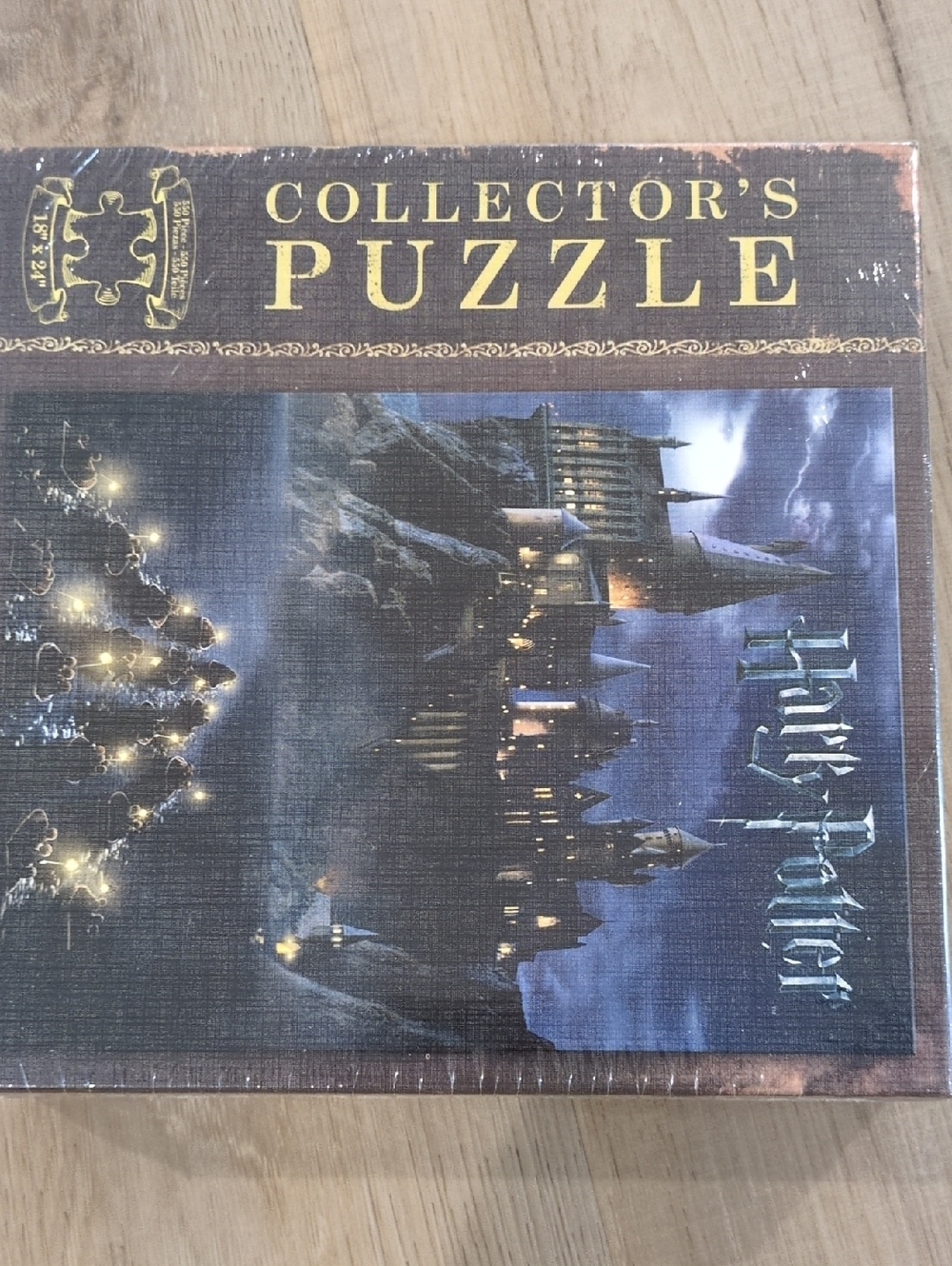 Harry Potter Collector's Puzzle - Dark Blue Hogwarts Night Scene